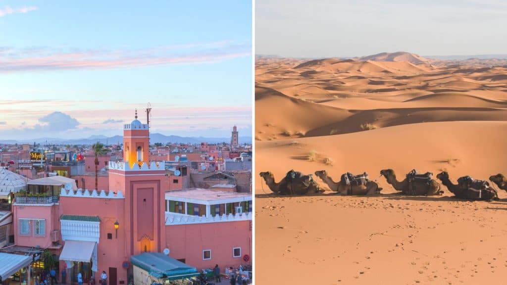 Viagens inesquecíveis no Marrocos Cidades Imperiais e Deserto de Marrocos