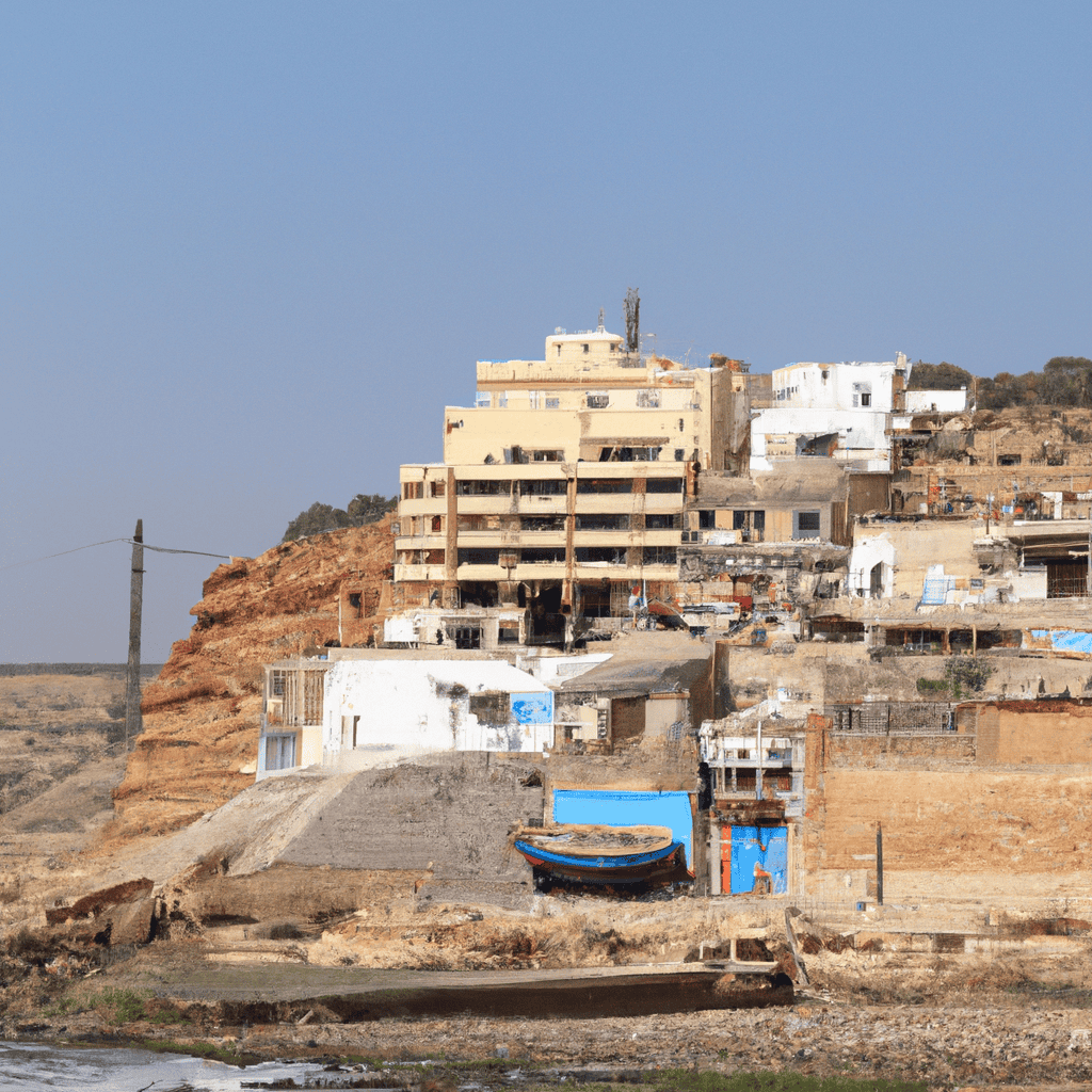 Taghazout em Agadir, Marrocos taghazout