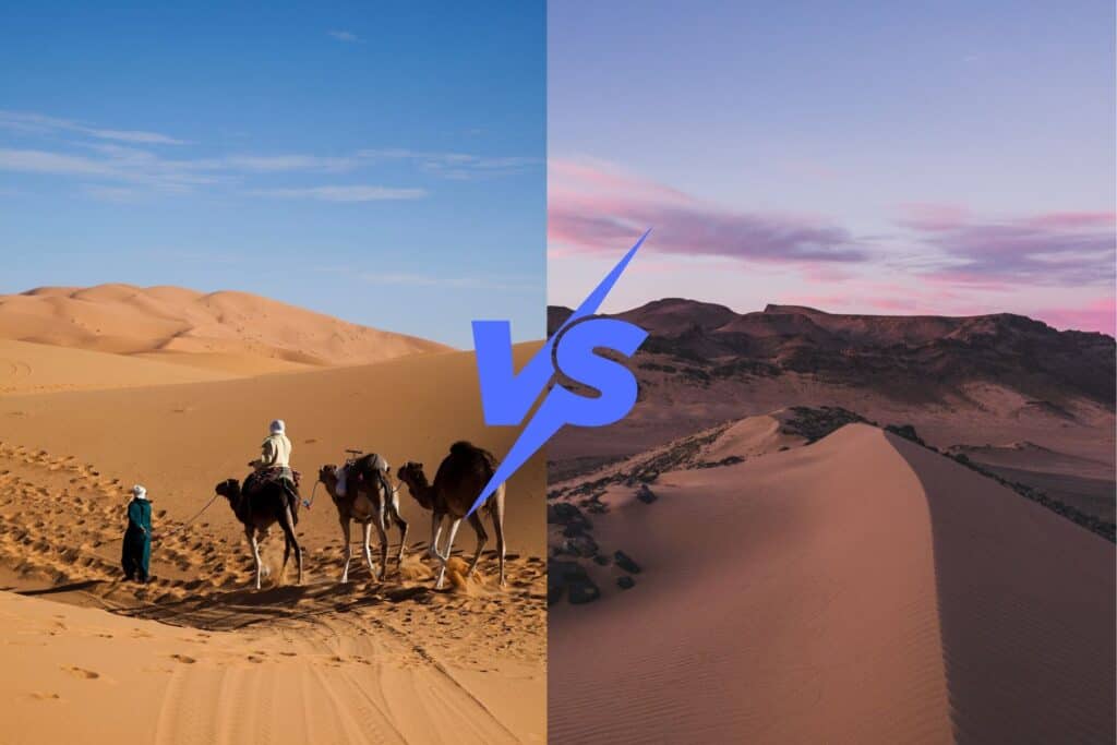 Merzouga vs Zagora