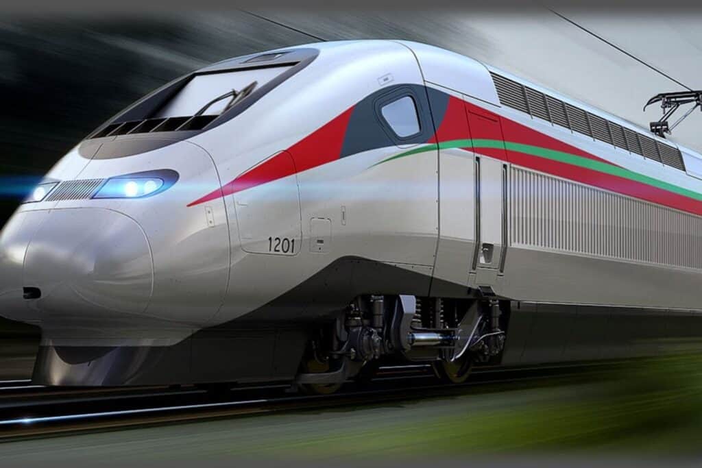 Trem Al Boraq no Marrocos