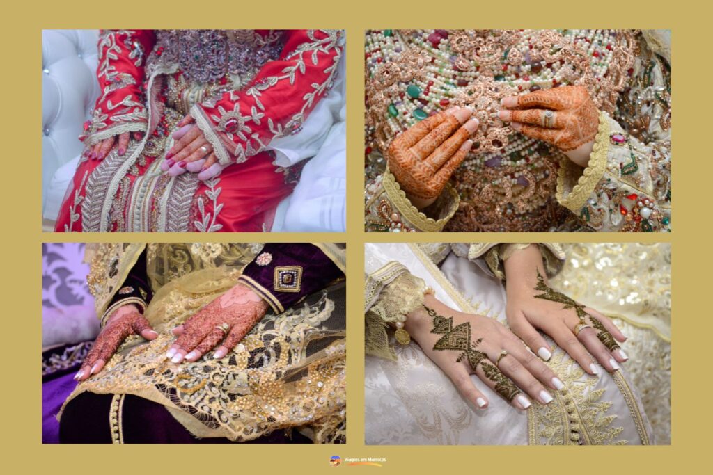Henna Marroquina: História, Significado, Ideias, Cuidados e Workshops Autênticos no Marrocos Henna Marroquina em Casamentos