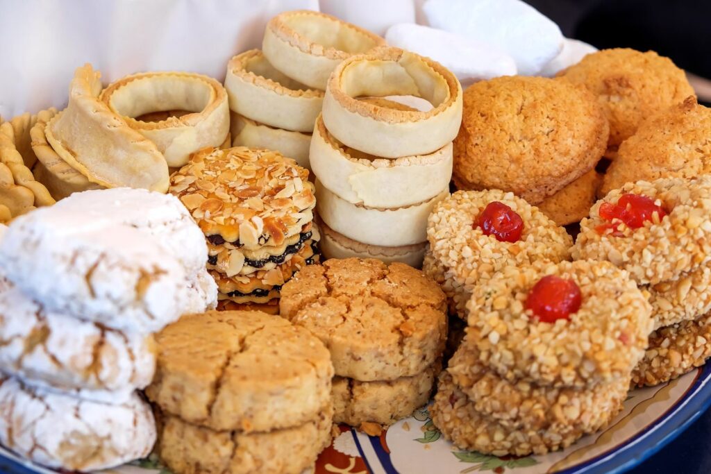 Doces marroquinos artesanais