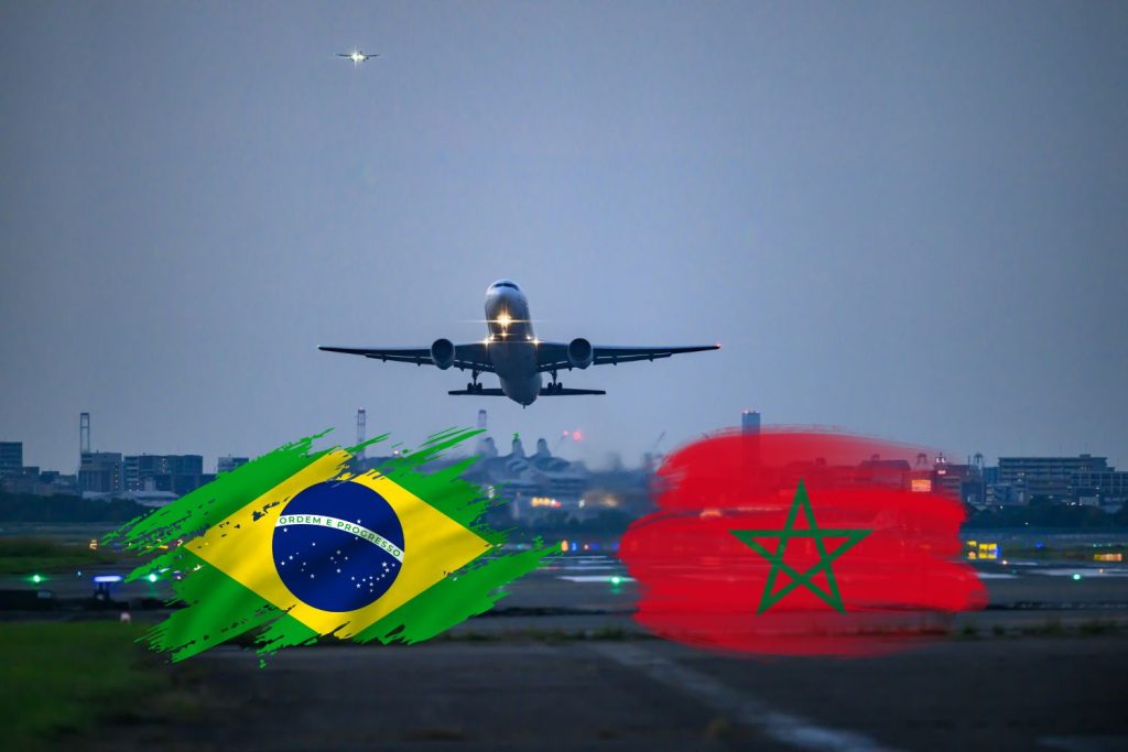 voos diretos do Brasil para Marrocos